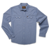 Crosscut Snapshirt- Blue Chambray